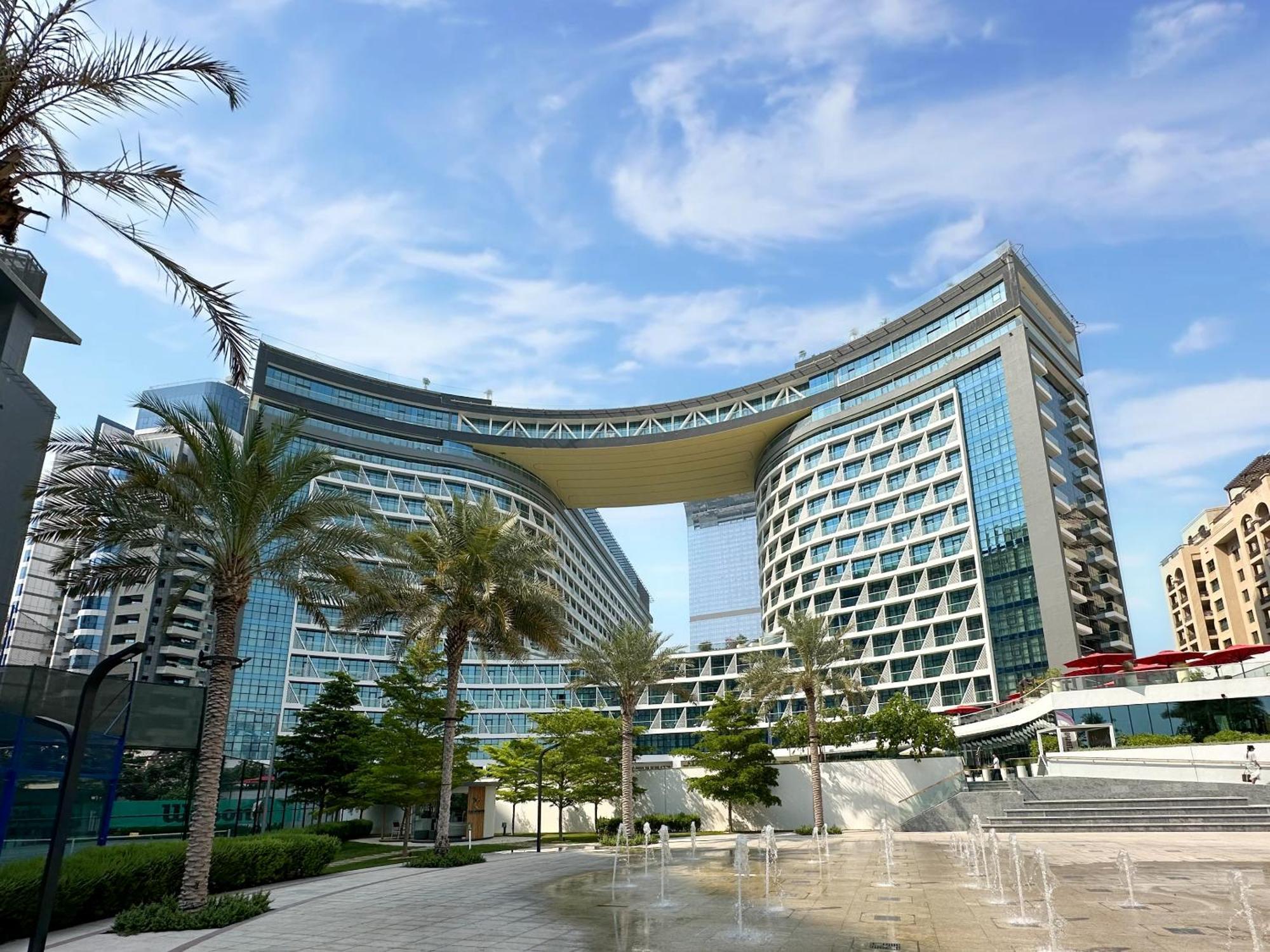 Apartment Luxe Lagoon Palm Private Access With Infinity Pool & Bar Dubai